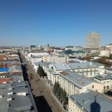 Казань, фото отдыхающего в марте