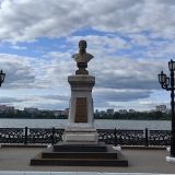 Ижевский пруд, фото отдыхающего в июне