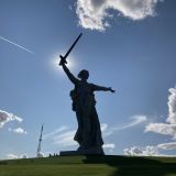 Волгоград, фото отдыхающего в июне