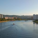 Красноярский край, фото отдыхающего в августе