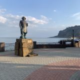 Коктебель, фото отдыхающего в августе