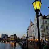 Калининград, фото отдыхающего в сентябре