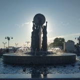 Адлер, фото отдыхающего в ноябре