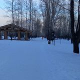 Красноярск, фото отдыхающего в декабре