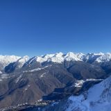 Кавказ, фото отдыхающего в декабре