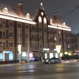 Калининград, фото отдыхающего в январе