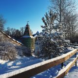 Печоры, фото отдыхающего в январе