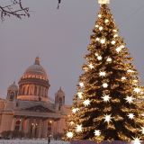 Санкт-Петербург, фото отдыхающего в январе