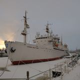 Калининград, фото отдыхающего в январе