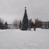 Подмосковье, фото отдыхающего в январе