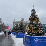 Москва, фото отдыхающего в январе