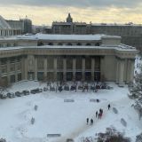 Новосибирск, фото отдыхающего в январе