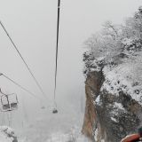 Даховская, фото отдыхающего в январе