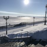 Саратовская область, фото отдыхающего в январе