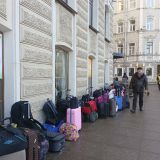 Санкт-Петербург, фото отдыхающего в январе