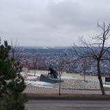 Пятигорск, фото отдыхающего в феврале