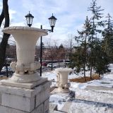 Пятигорск, фото отдыхающего в феврале