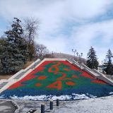 Пятигорск, фото отдыхающего в феврале