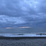 Адлер, фото отдыхающего в феврале