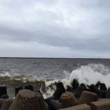 Балтийск, фото отдыхающего в феврале