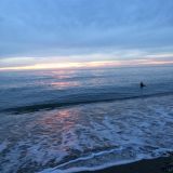 Адлер, фото отдыхающего в феврале