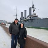 Санкт-Петербург, фото отдыхающего в январе