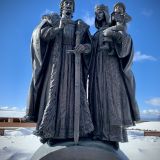 Нижний Новгород, фото отдыхающего в марте