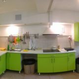 Панорама кухни. Цокольный этаж 