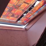 Окно в потолке - в режиме вентиляции
