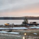 Ильичево, фото отдыхающего в марте