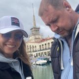 Сочи, фото отдыхающего в апреле