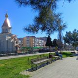 Туапсе, фото отдыхающего в марте