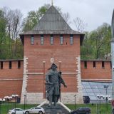 Нижний Новгород, фото отдыхающего в мае