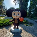 Адлер, фото отдыхающего в июне