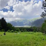 Архыз, фото отдыхающего в июле