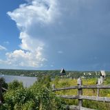 Плёс, фото отдыхающего в июле