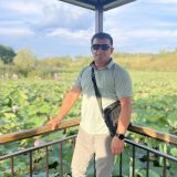 Белгород, фото отдыхающего в июле