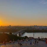 Нижний Новгород, фото отдыхающего в августе