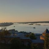 Нижний Новгород, фото отдыхающего в августе