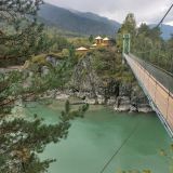 Алтай, фото отдыхающего в сентябре