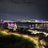 Нижний Новгород, фото отдыхающего в октябре