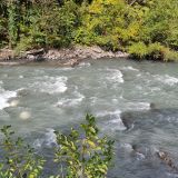 Деревня Роза Хутор, фото отдыхающего в октябре