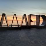 Адлер, фото отдыхающего в октябре