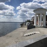 Саратов, фото отдыхающего в октябре