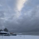 Комарово, фото отдыхающего в декабре