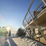 Ленинградская область, фото отдыхающего в январе