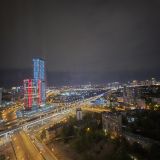 Москва, фото отдыхающего в апреле