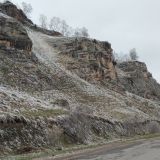 Домбай, фото отдыхающего в апреле
