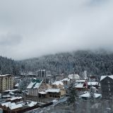 Домбай, фото отдыхающего в апреле