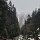 Архыз, фото отдыхающего в марте